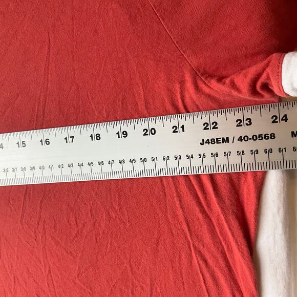 FOREVER 21 Plus Women Dress size 2X US Short Sleeve Knee Length Stretchy Orange - Picture 4 of 8